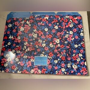 Draper James Set of 9 Floral File Folders